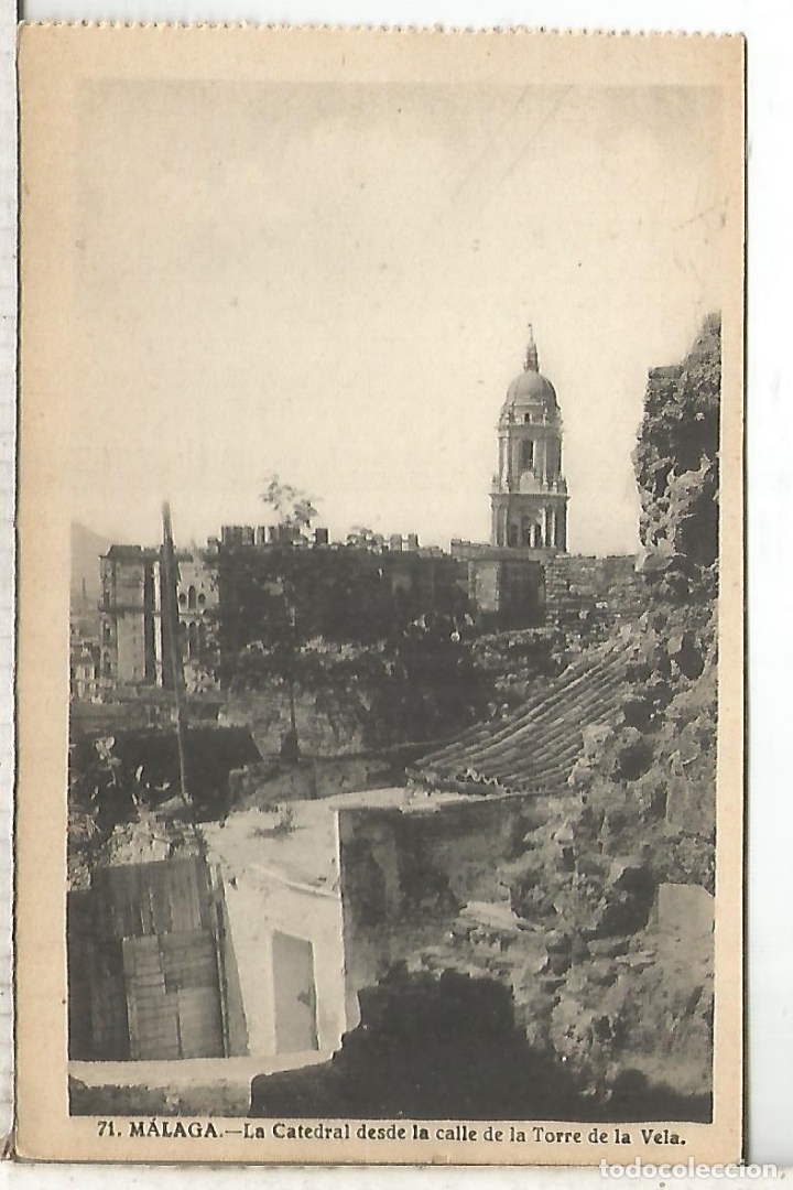 Postales: MALAGA CATEDRAL SIN ESCRIBIR