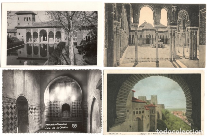 Postales: OCHO POSTALES Y DOS BLOCK DE GRANADA - VARIOS EDITORES