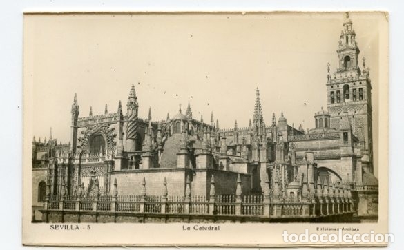 Postales: Tarjeta postal. Catedral de Sevilla. Sin circular