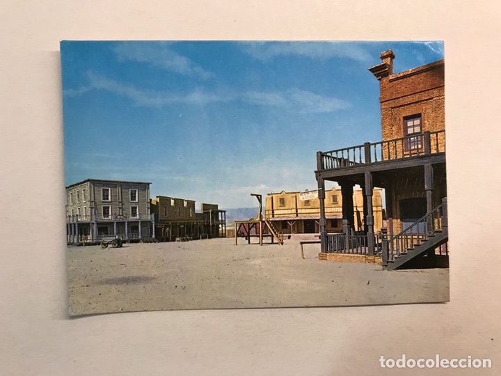 Postales: ALMER&Iacute;A. Posta. Estudios Cine Poblado del Oeste. Edita: Ed. Arribas (h.1970?)