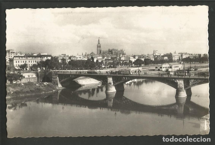 Postales: SEVILLA-PUENTE DE ISABEL II-88-ED&middot;ARRIBAS-VER REVERSO-(61.924)
