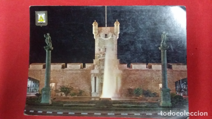 Postales: Cadiz, puerta de tierra