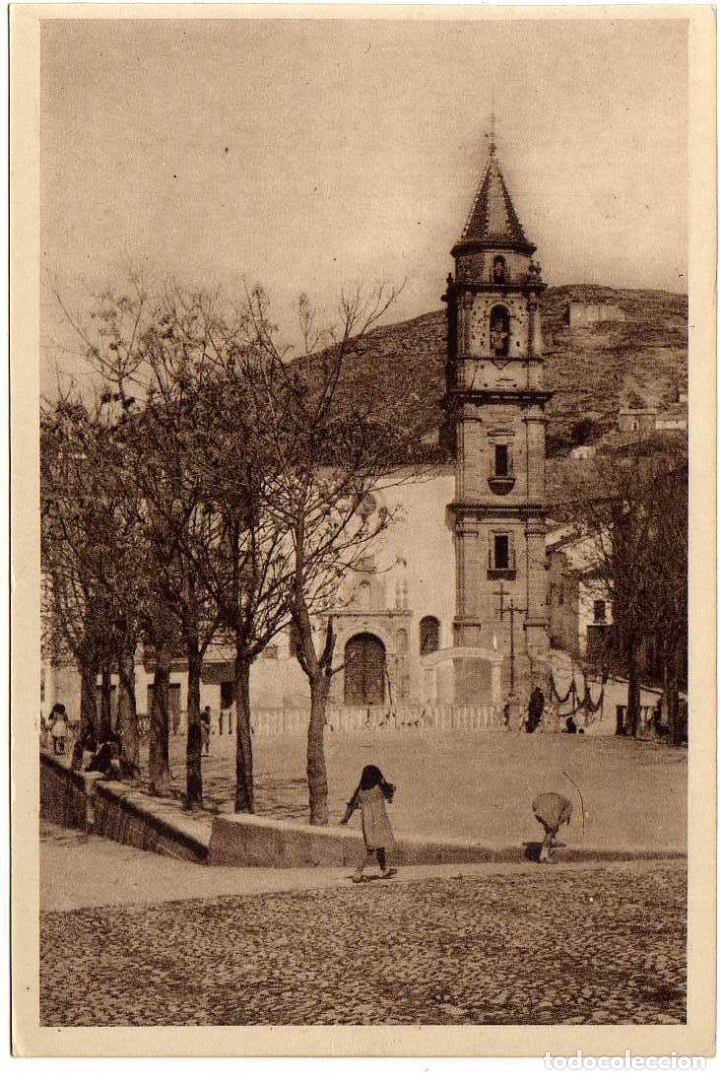 Postales: POSTAL ALCALA LA REAL (JAEN) - PASEILLO DE LA MORA E IGLESIA DE CONSOLACION