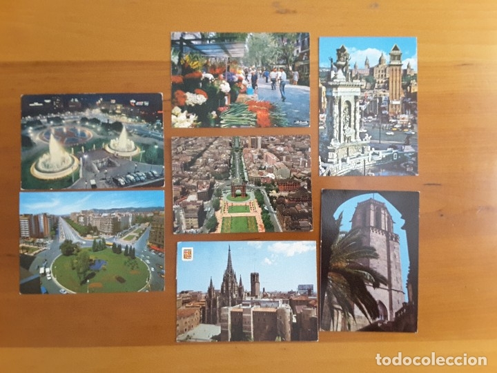 Postales: LOTE POSTALES BARCELONA - Foto 1