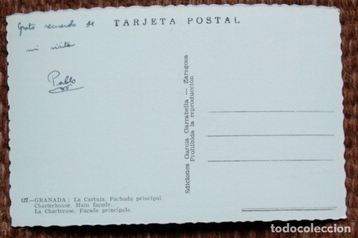 Postales: GRANADA - CARTUJA - Foto 2