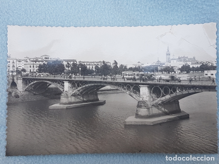 Postales: SEVILLA PUENTE DE TRIANA POSTAL - Foto 1