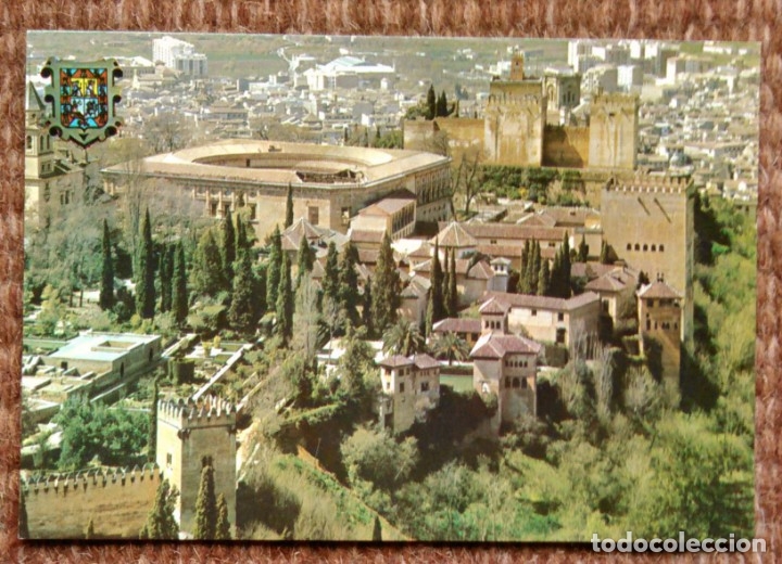 Postales: GRANADA - VISTA GENERAL DE LA ALHAMBRA - Foto 1
