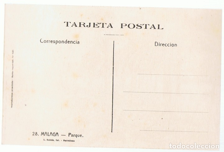 Postales: POSTAL MALAGA PARQUE - Foto 2