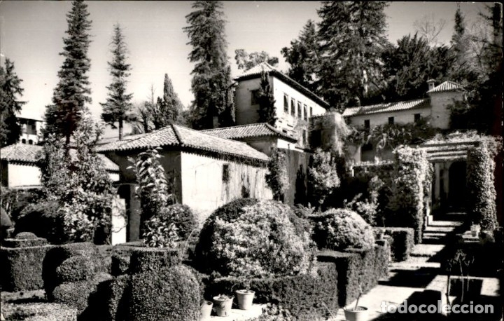 Postales: Granada &ndash; Generalife - Jardines - Foto 1