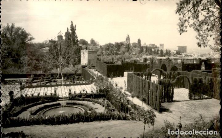 Postales: Granada &ndash; Jardines del Generalife - Foto 1