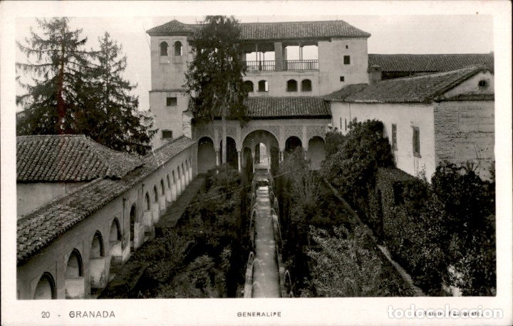 Postales: Granada &ndash; Generalife &ndash; L. Roisin - Foto 1