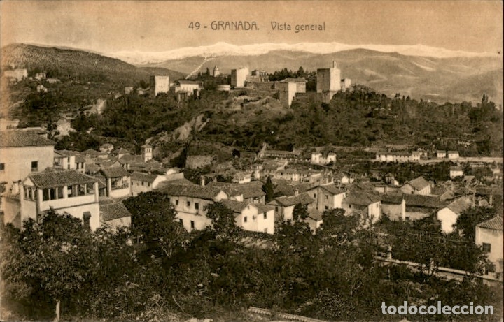 Postales: Granada &ndash; Vista General - Foto 1