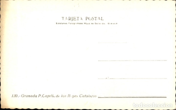 Postales: Granada &ndash; P. Capilla de los Reyes Catolicos - Foto 2