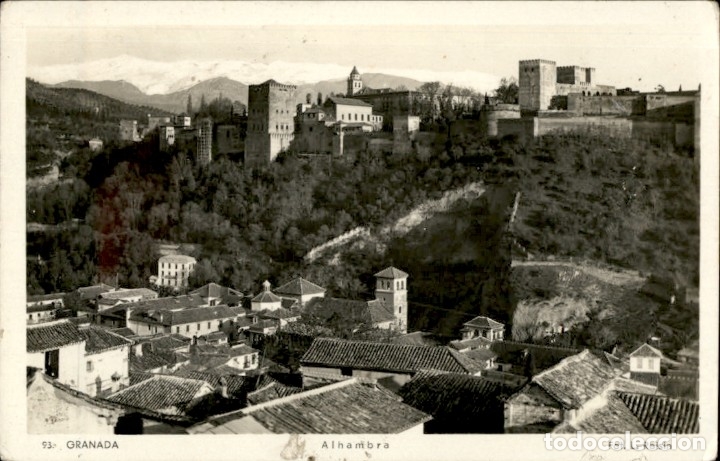 Postales: Granada &ndash; Alhambra &ndash; L. Roisin - Foto 1