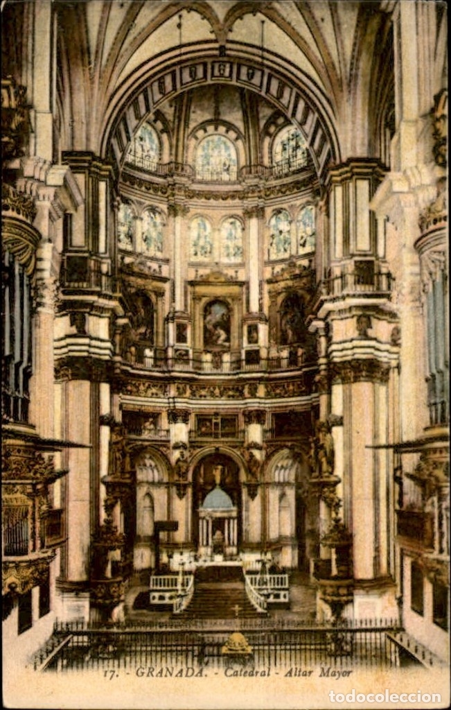 Postales: Granada &ndash; Catedral &ndash; Altar Mayor - Foto 1