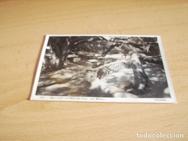 Postales: CORDOBA -- BAR LAS GEMELAS CAP.DEL MONTE