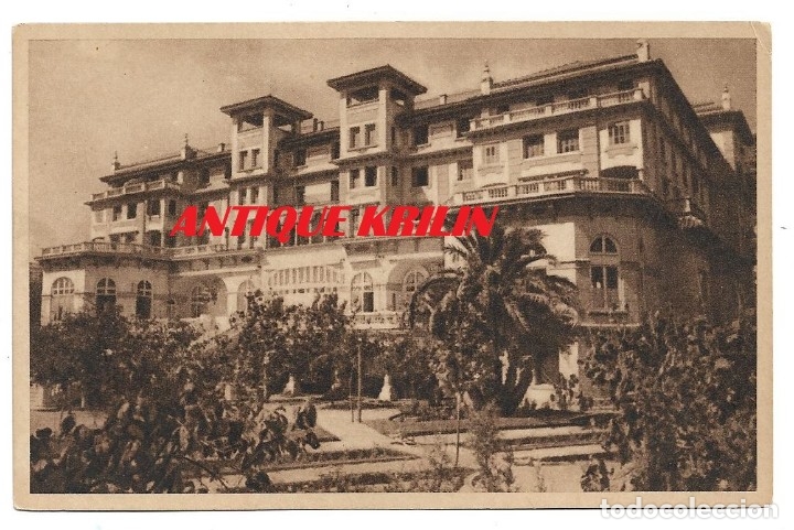 Postales: MALAGA .- HOTEL MIRAMAR .- HUECOGRABADO RIEUSSET