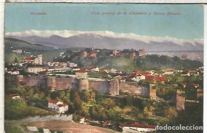 Postales: GRANADA ALHAMBRA SIN ESCRIBIR - Foto 1