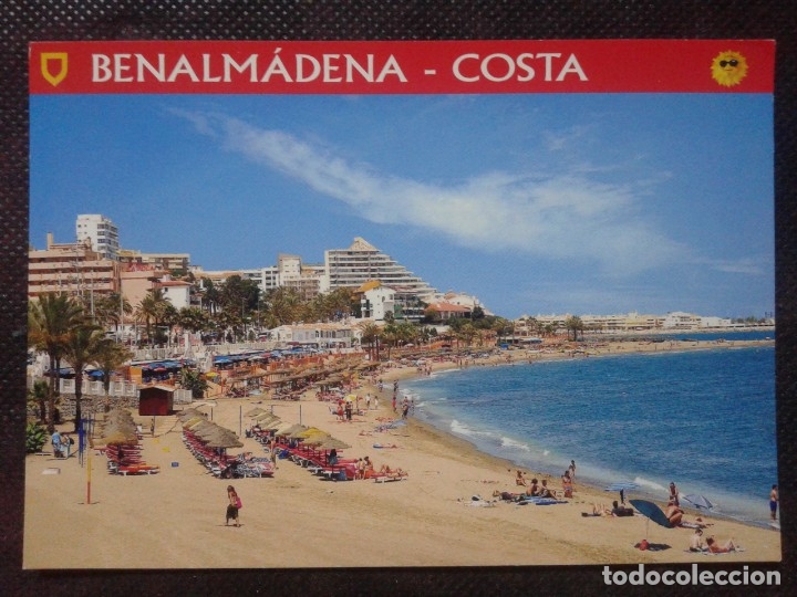Postales: POSTAL ESPA&Ntilde;A. BENALMADENA, PLAYA DE SANTA ANA.