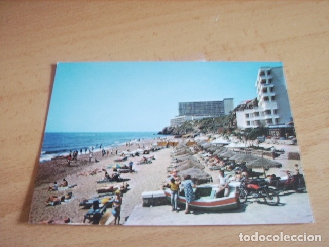Postales: TORREMOLINOS ( MALAGA ) PLAYA DEL BAJONDILLO