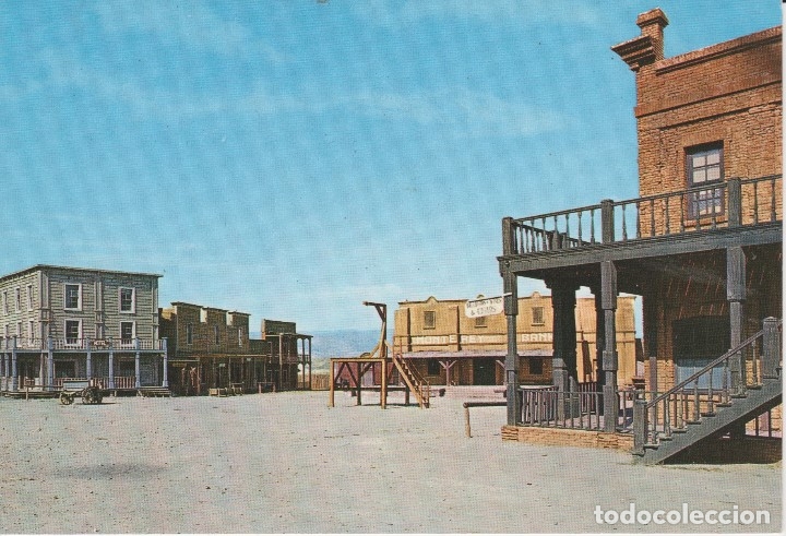 Postales: (110) ALMERIA. ESTUDIOS CINE. POBLADO DEL OESTE... SIN CIRCULAR