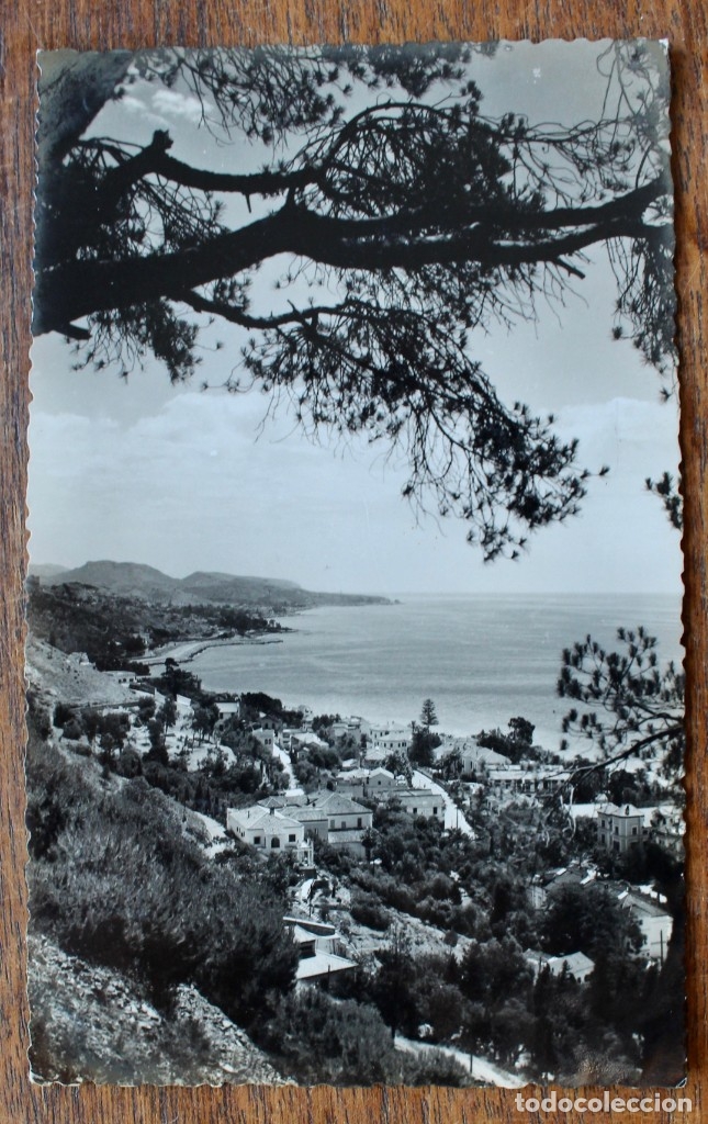 Postales: LA CALETA- MALAGA - CIRCULADA 1953