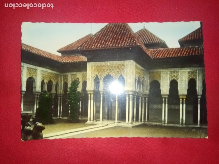 Postales: POSTAL.GRANADA.ALHAMBRA.PATIO DE LOS LEONES.NUEVA.