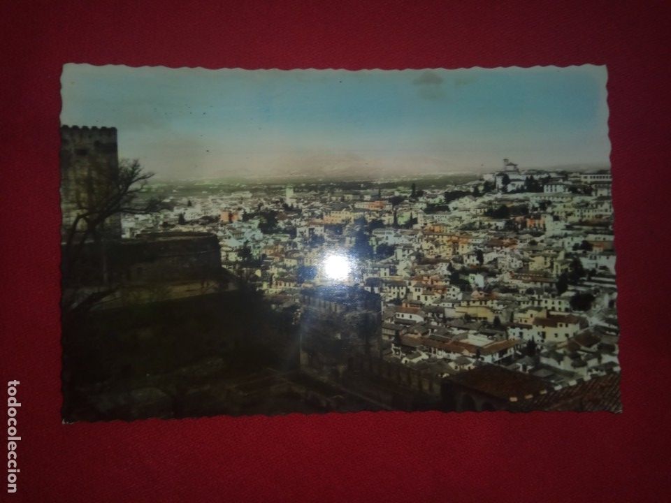 Postales: POSTAL.GRANADA.ALHAMBRA.VISTA PARCIAL DEL ALBAICIN.NUEVA.
