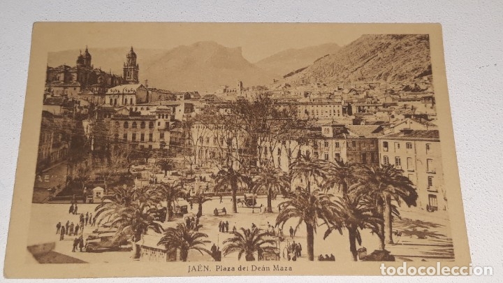 Postales: ANTIGUA POSTAL DE JAEN - PLAZA DEL DEAN MAZAS - A&Ntilde;O 1910 / 1920