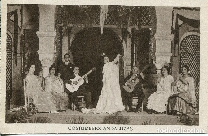 Postkarten: COSTUMBRES ANDALUZAS-BAILE-GRAFOS