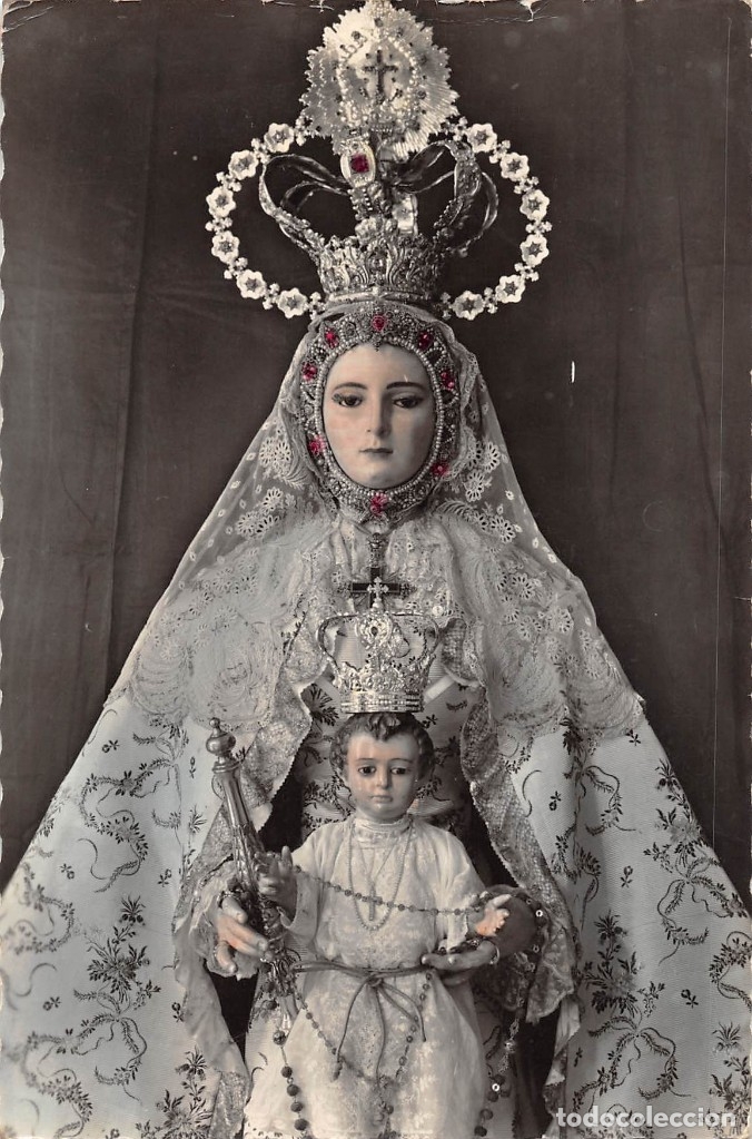 Postales: C&Aacute;DIZ.- NTRA SRA. DEL ROARIO. PATRONA DE LA CIUDAD