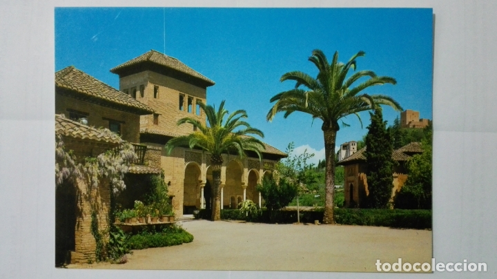 Postales: POSTAL GRANADA, ALHAMBRA - TORRE DE LAS DAMAS - Foto 1