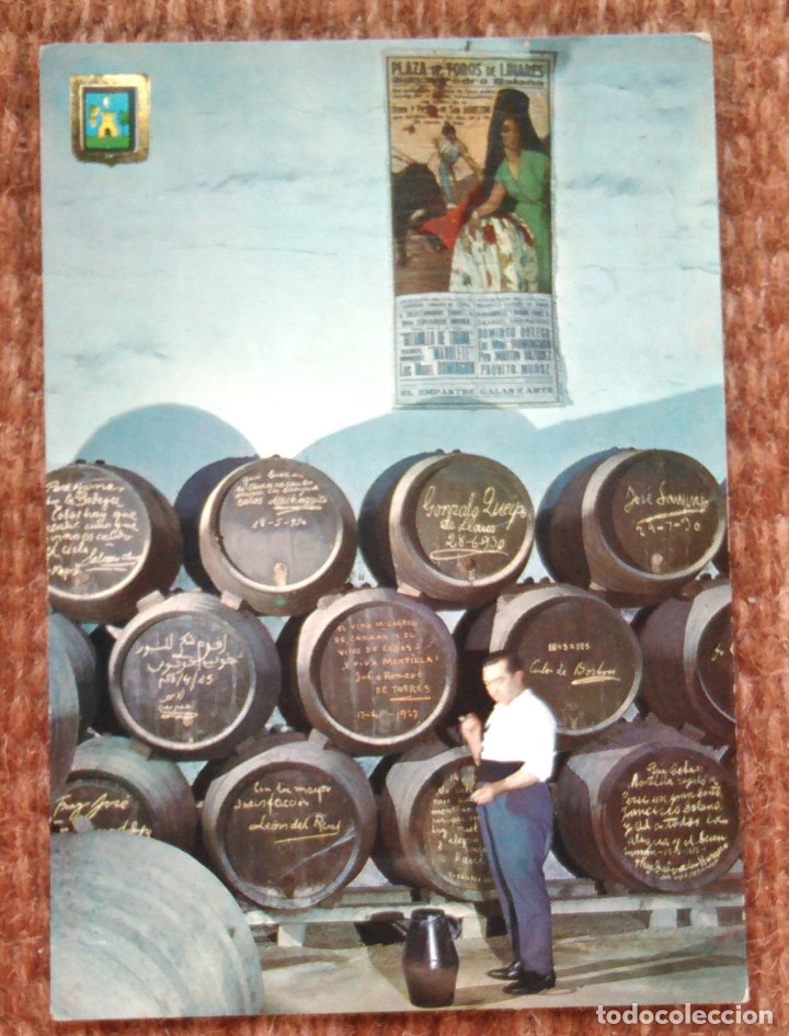 Cartoline: MONTILLA - BODEGA DE LAS FIRMAS DE LA COMPA&Ntilde;IA J. COBOS