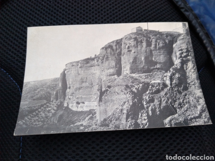 Postais: Ronda. Casa de Caldera en el Tajo.