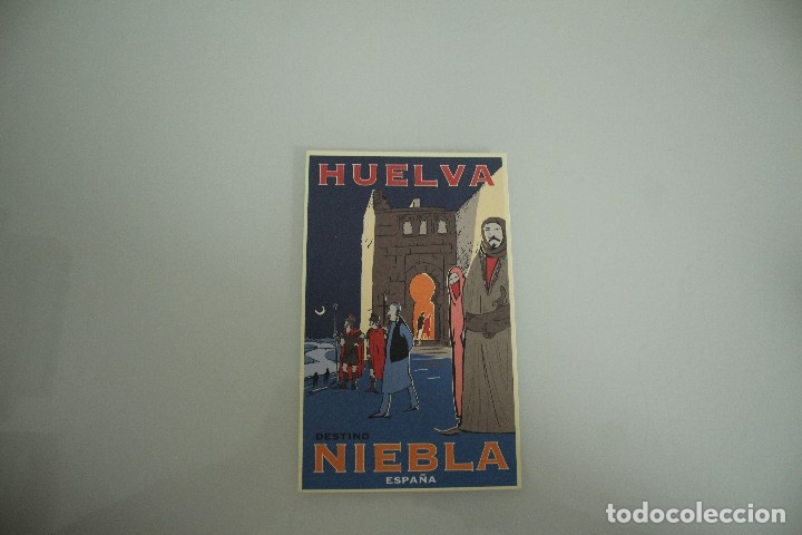 Postales: POSTAL HUELVA NIEBLA - Foto 1