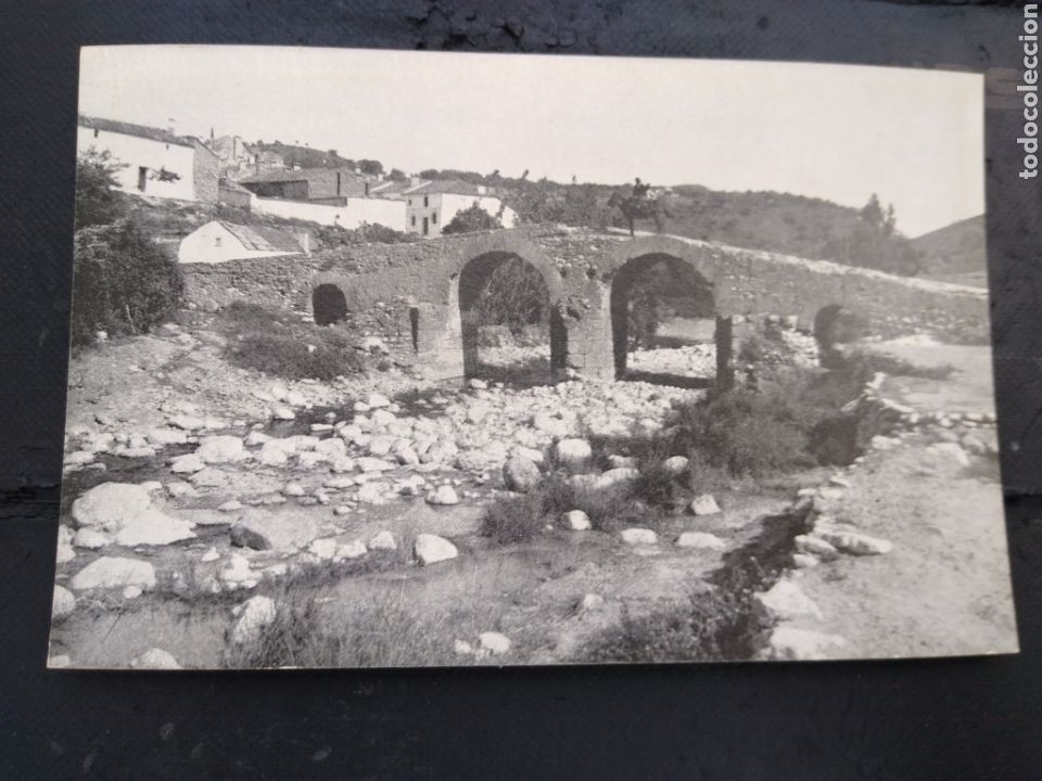 Postales: Riogordo. El puente. Sin circular. M&aacute;laga.