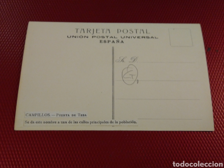Postales: Campillos. Puerta de Teba. M&aacute;laga. Sin circular. - Foto 2