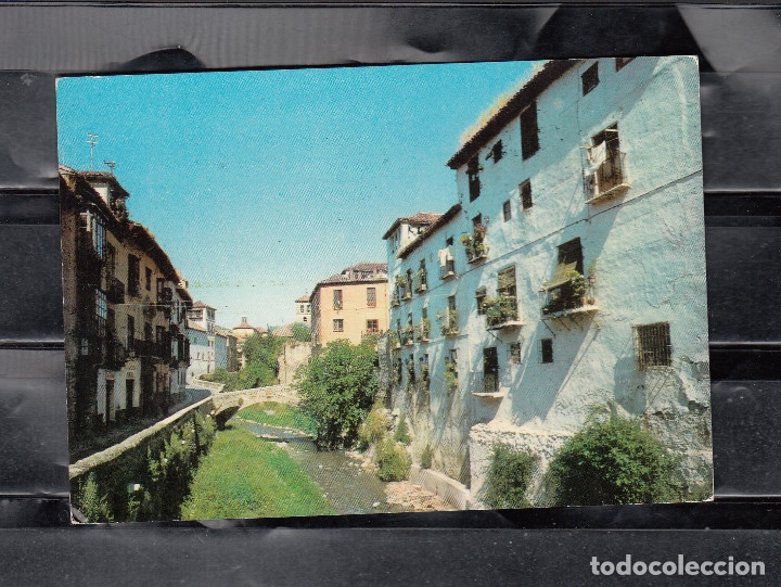 Postales: 23 GRANADA. CARRERA DE DARRO - Foto 1