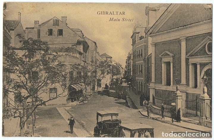 Postales: POSTAL GIBRALTAR MAIN STREET - Foto 1
