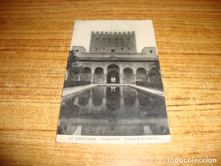 Postales: POSTAL GRANADA ALHAMBRA TORRE DE COMARES - Foto 1