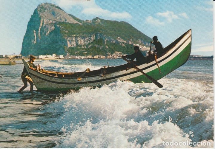 Postales: (35) EL PE&Ntilde;ON DE GIBRALTAR ... SIN CIRCULAR