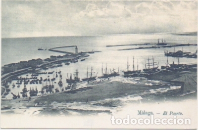 Postales: POSTAL DE MALAGA. REPRODUCCION. EL PUERTO P-ANMA-900