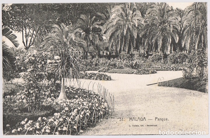 Postales: POSTAL M&Aacute;LAGA PARQUE - Foto 1