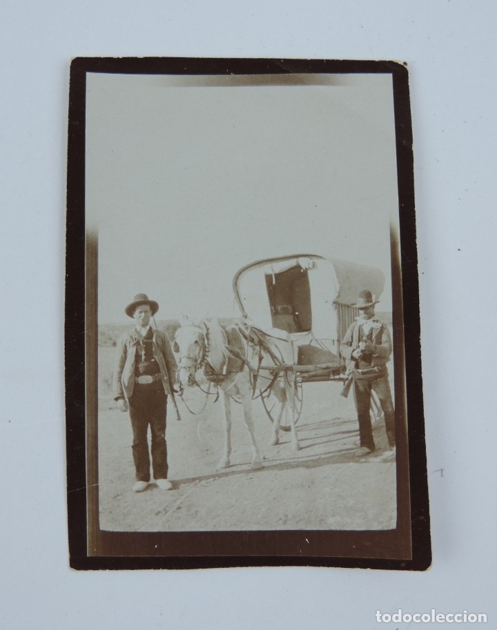 Postales: ANTIGUA FOTOGRAFIA ALBUMINA DE JAEN, SIERRA MORENA, MIDE 7 X 5 CMS.