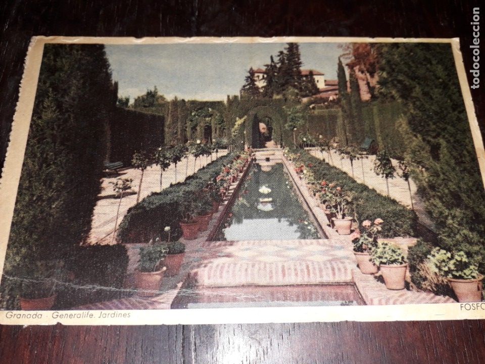 Postales: N&ordm; 4899 POSTAL GRANADA GENERALIFE - Foto 1
