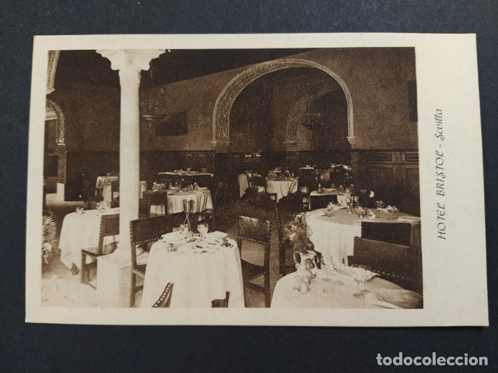 Postales: SEVILLA-HOTEL BRISTOL-HUECOGRABADO MUMBRU-VER REVERSO-(63.409)
