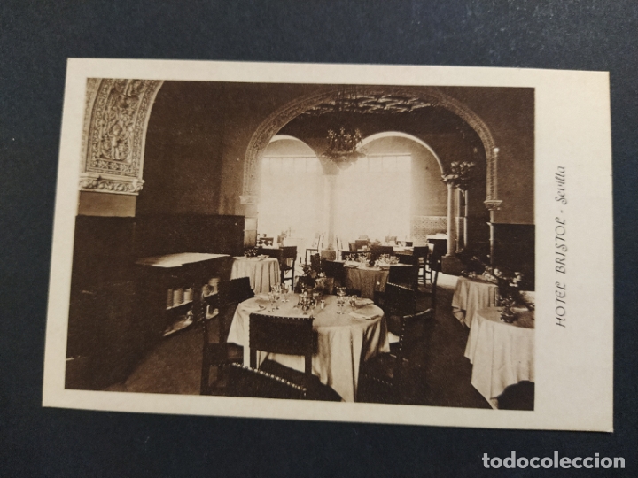 Postales: SEVILLA-HOTEL BRISTOL-HUECOGRABADO MUMBRU-VER REVERSO-(63.411)