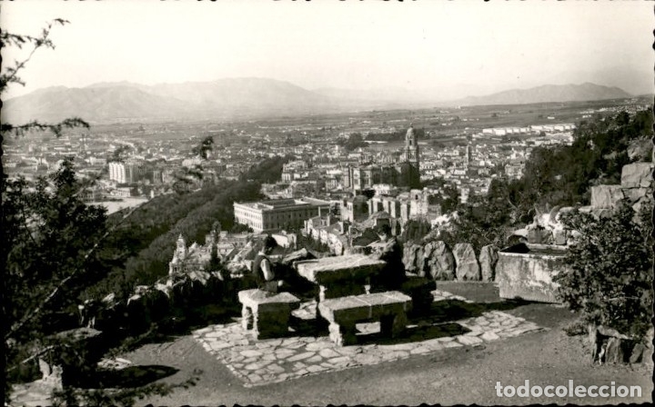 Postales: Malaga. Vista General &ndash; Foto Cortes