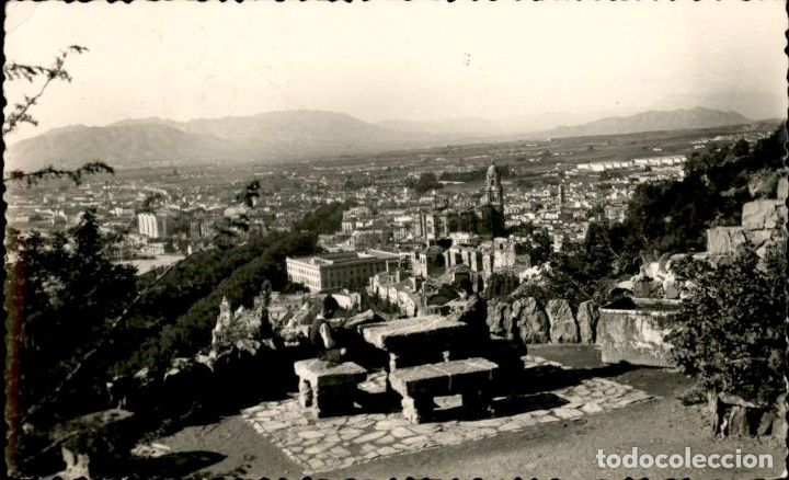 Postales: Malaga. Vista parcial &ndash; Foto Cortes