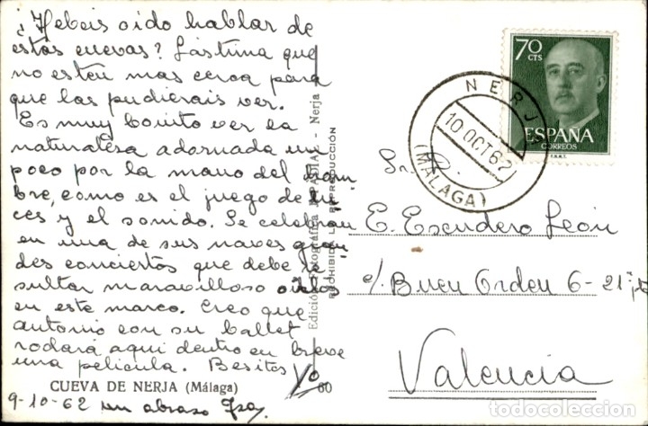 Postales: Nerja &ndash; Cueva &ndash; Malaga - - Foto 2